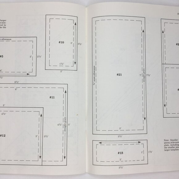 Vintage 1989 Stars And Stepping Stones Quilt Book Marsha McCloskey Pattern Ideas - Picture 8 of 9